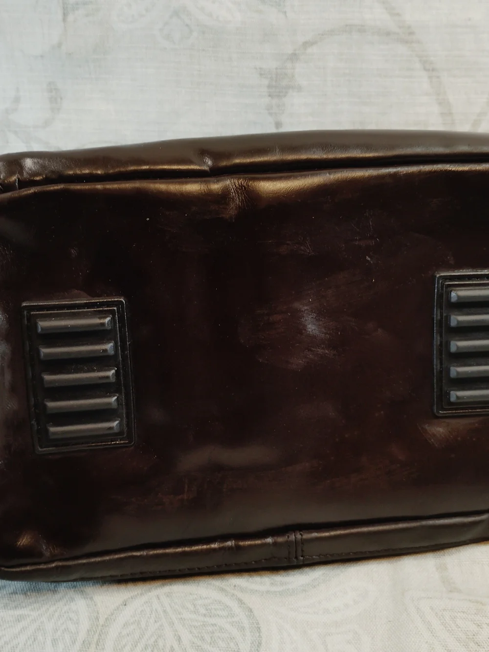 Amerileather Classic Brown Leather Men’s Toiletry/Travel Bag -